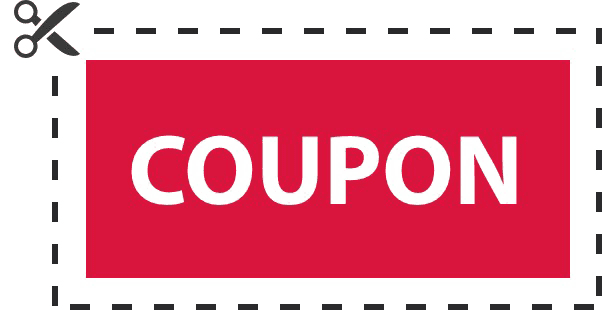 Coupon off Background PNG Image