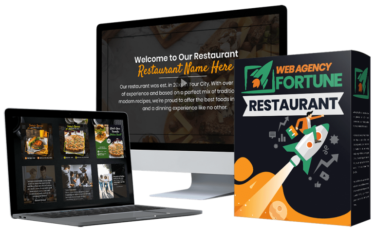 Local Agency Fortune Restaurant Marketing Pack Download