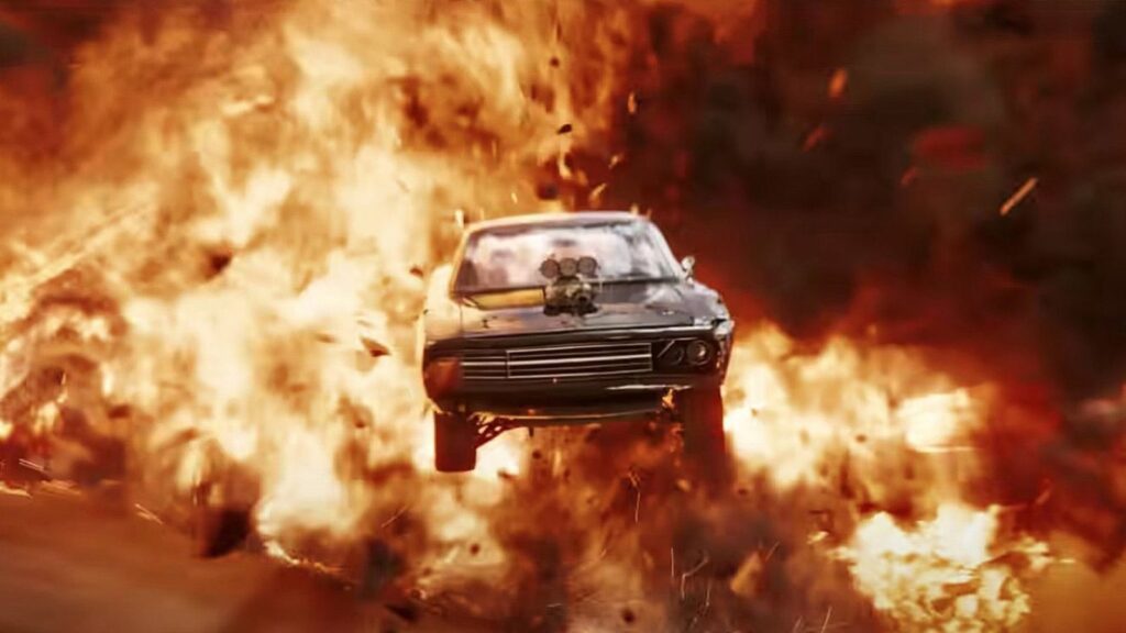 Hollywood Car Explosion